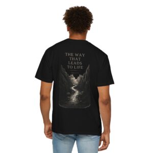 Narrow Way T-Shirt — “The Way That Leads to Life” Christian Graphic Tee (Jesus Is The Way)